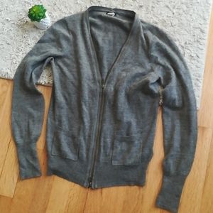 J. Crew Zip Cardigan
